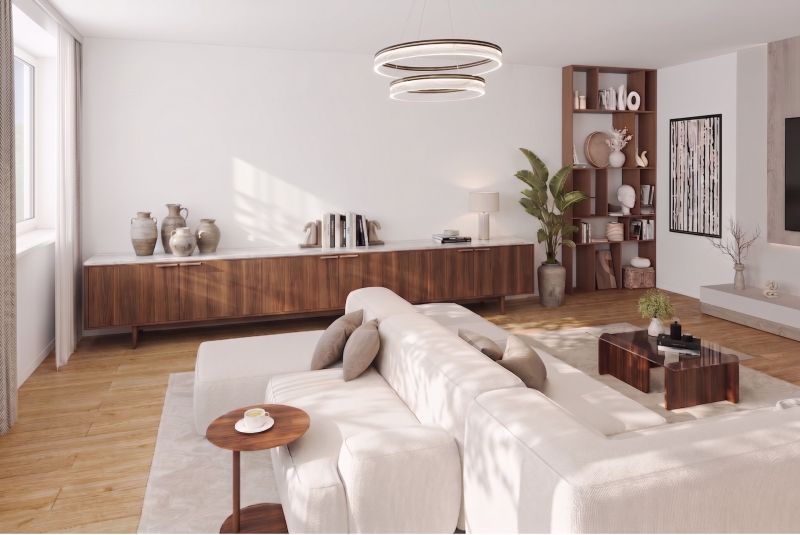 Beispiel Visualisierung Etagenwohnung Solingen
