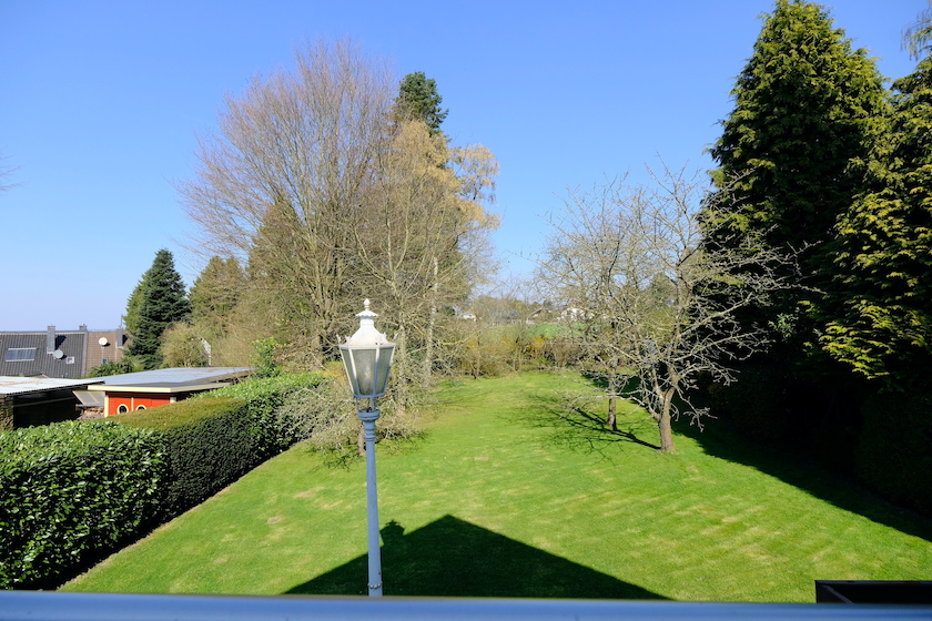 Blick vom Balkon Einfamilienhaus Solingen