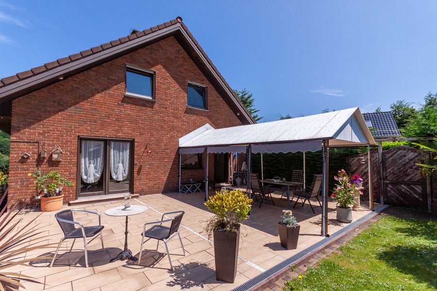 Terrassenfl�chen Einfamilienhaus Solingen