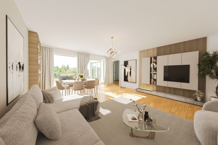 Beispiel Visualisierung Penthousewohnung Solingen