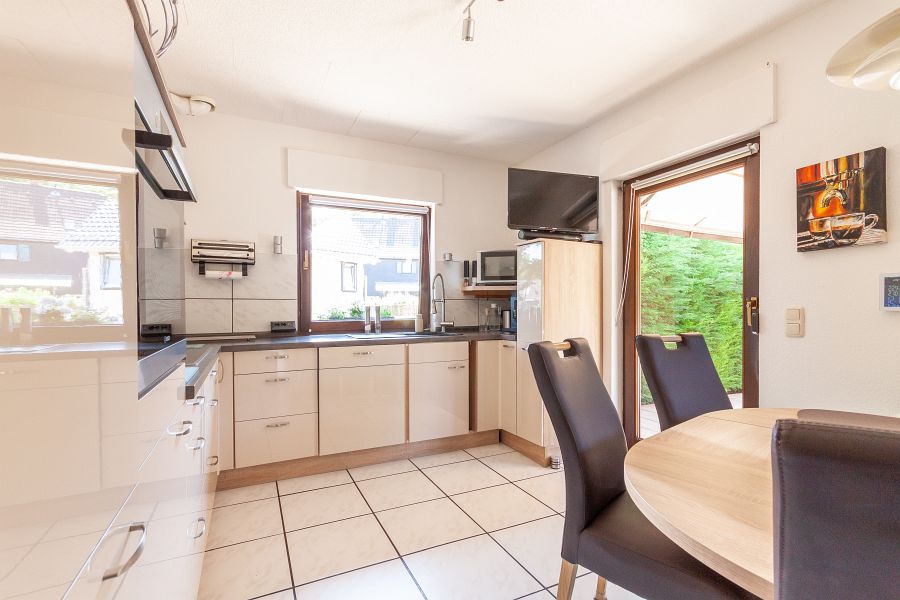 K�che mit Ausgang Terrasse Einfamilienhaus Solingen