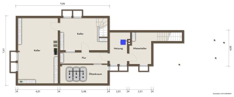 Kellergeschoss Bungalow Solingen - Aufderh�he