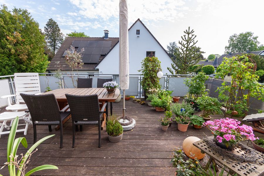 Dachterrasse Zweifamilienhaus Solingen - Aufderh�he