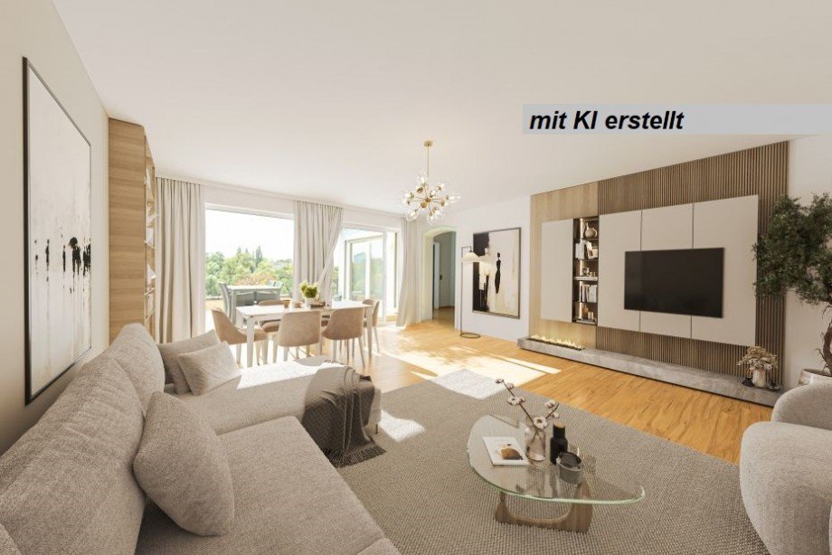 mit KI erstellt Penthousewohnung Solingen